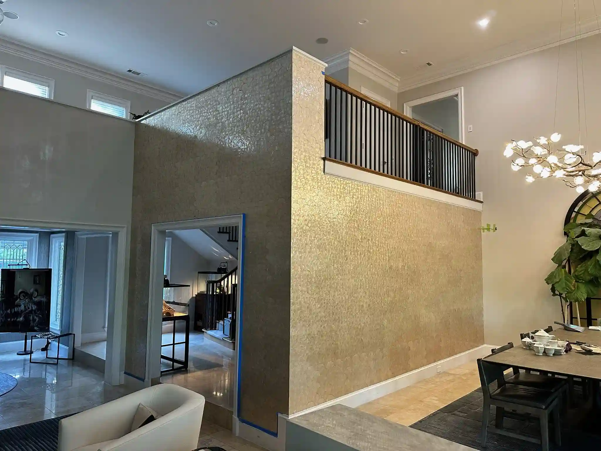 Residential wallpaper installation services in New York