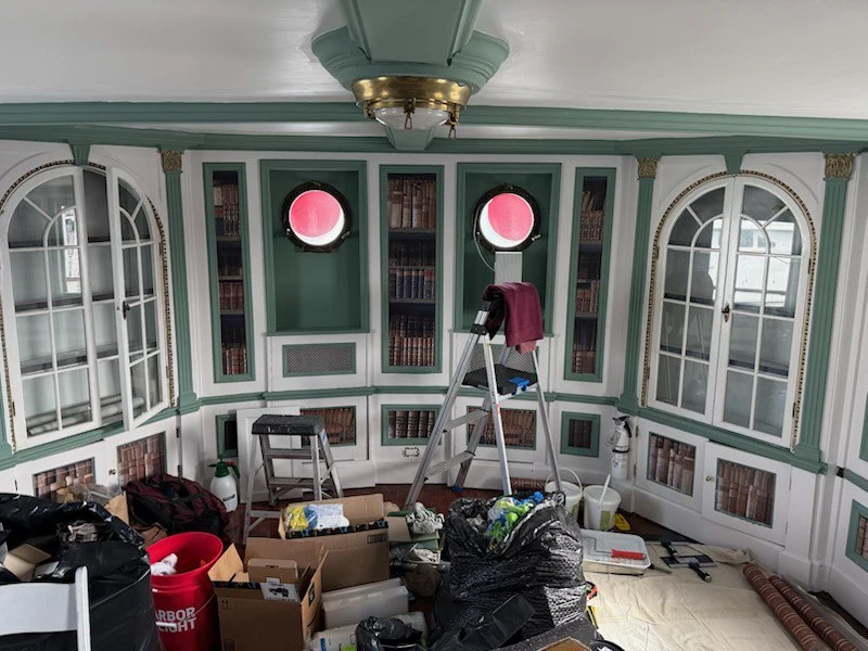 Wallpaper installation project in Buffalo, NY