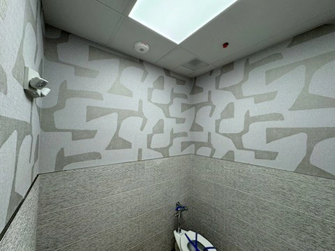 Wallpaper installation project in New Rochelle, NY
